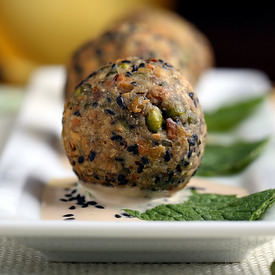 Green Lentil & Pistachio Fauxlafel
