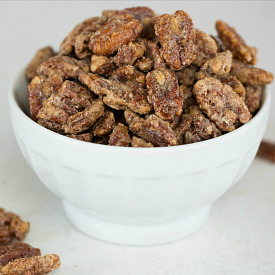 Cinnamon-Sugar Candied Pecans