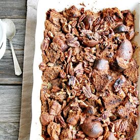 Pecan Pie Bread Pudding