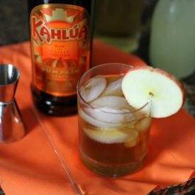 Apple-Pumpkin Spice Cocktail