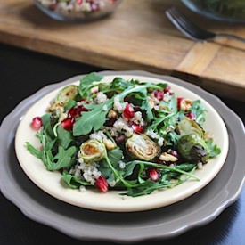 Brussels Sprout and Pomegranate