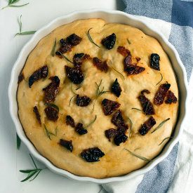 Rosemary, Sundried Tomato Focaccia