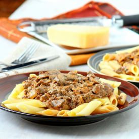 Ground Beef Stroganoff