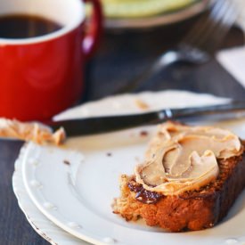 Peanut Butter Banana Bread