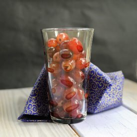 Red Wine Marinated Grapes