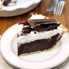 Paleo Chocolate Silk Pie