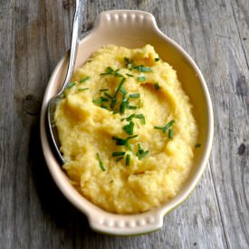 Rutabaga, Squash & Roasted Garlic