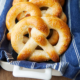 Hot Buttered Pretzels