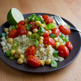 Ginger-Curry Burst Tomatoes