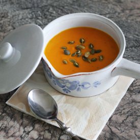 Red Pumpkin and Coconut Soup
