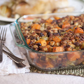 Sweet Potato and Pecan Stuffing