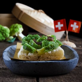 Autumn Cauliflower Bruschetta