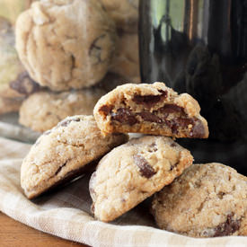 Chai Coconut Chocolate Chip Cookies