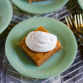 Spiced Persimmon Pudding