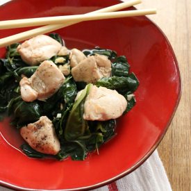 Ginger & Greens Chicken Soup