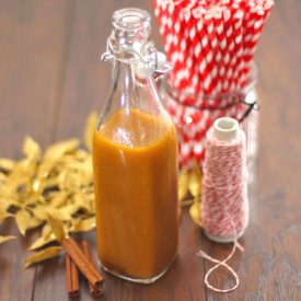Healthy Pumpkin Pie Syrup