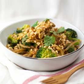 No Chicken Vegan Pad Thai