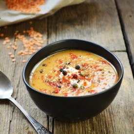 Soup with Lentil and Tomato