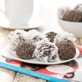 No Bake Coconut Date Balls