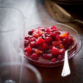 Cranberry Sauce with Apple & Orange