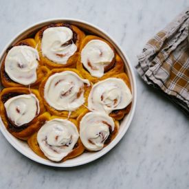 Pumpkin Cinnamon Rolls
