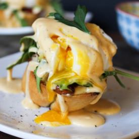 Eggs Benedict with a Twist