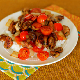Simple Sausage Stir Fry