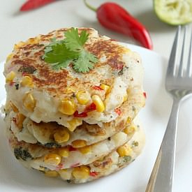 Thai-Style Corn and Potato Cakes