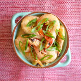 Spicy Coconut Prawns