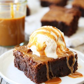 Dulce de Leche Brownies