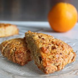 Orange Poppy Seed Scones