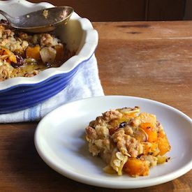 Farmhouse Butternut Apple Crumble