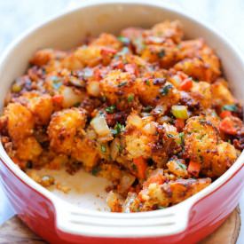 Chorizo Cornbread Stuffing