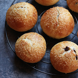 Brioche Rolls with Chocolate