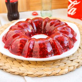 Coca-Cola Jello Salad with Cherries