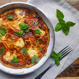 Red Pepper Frittata