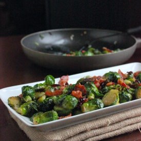 Brussel Sprouts with bacon