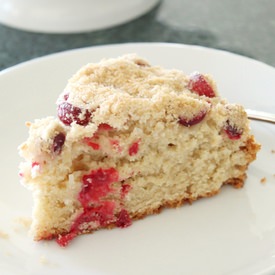 Cranberry Buckle Coffee Cake