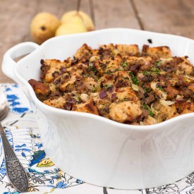 Sausage, Pear and Sage Stuffing