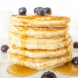 Light & Fluffy Vegan Pancakes