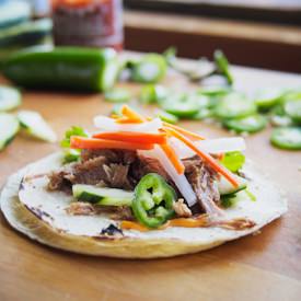 Vietnamese Pulled Pork Tacos