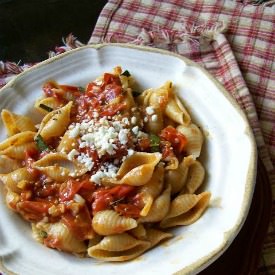 Burst Tomato Pasta