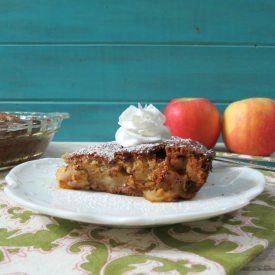 Naked Apple Vanilla Pie