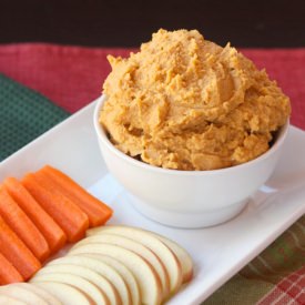 Maple Walnut Sweet Potato Hummus