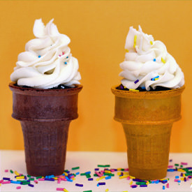 Ice Cream Cone Cupcakes