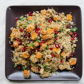 Jeweled Butternut Couscous Salad