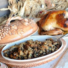 Pancetta Kale Stuffing