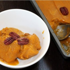 Healthy Pumpkin Pie Ice Cream