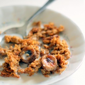 Baked Pumpkin Pie Oatmeal