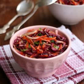 Red and Green Cabbage Salad